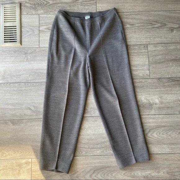 Lucia German  Vintage Ponte Knit Slim Pants - Picture 1 of 12